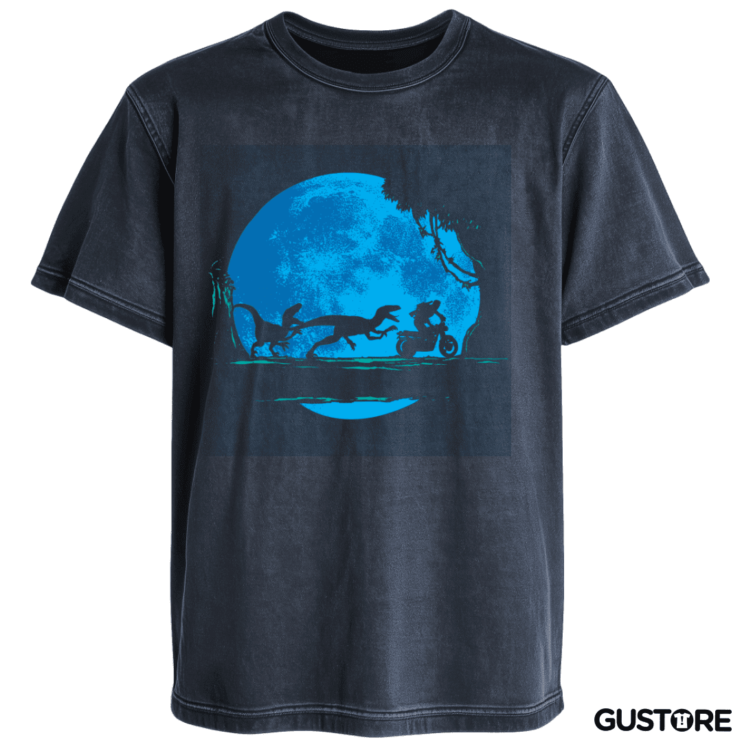 Polera desgastada Jurassic world velociraptor