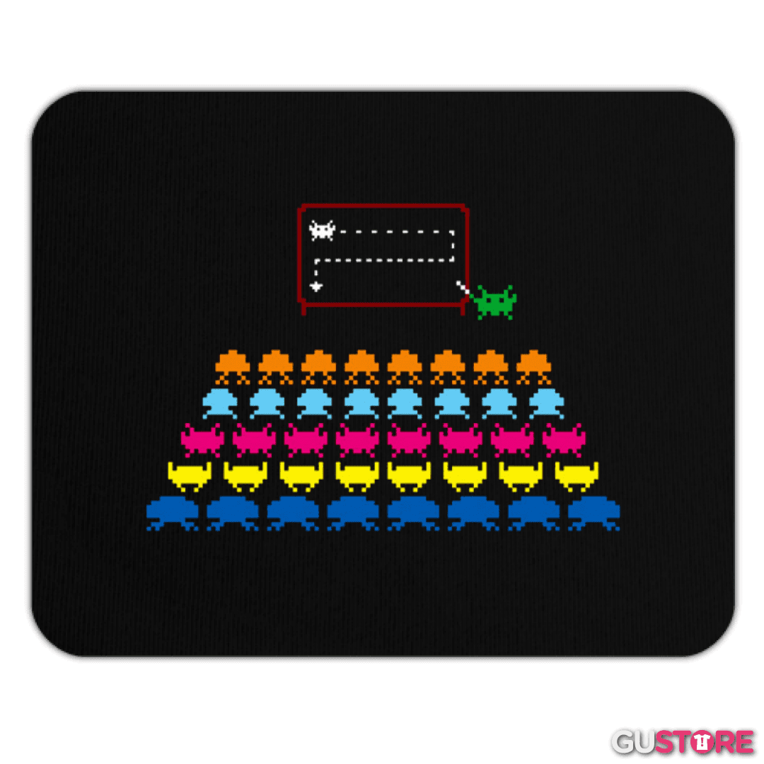 Mousepad Invaders