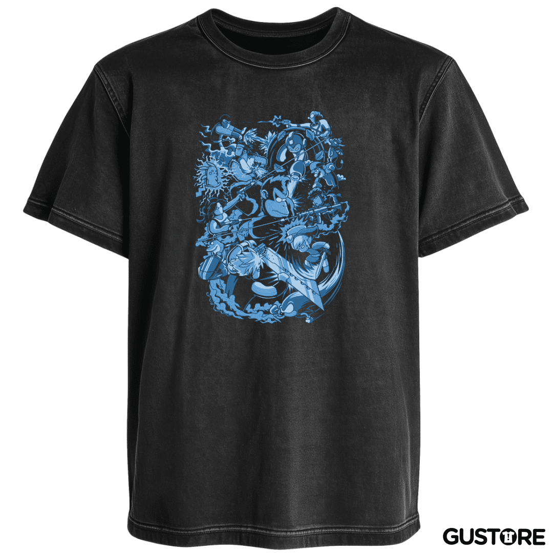 Polera desgastada Batalla real