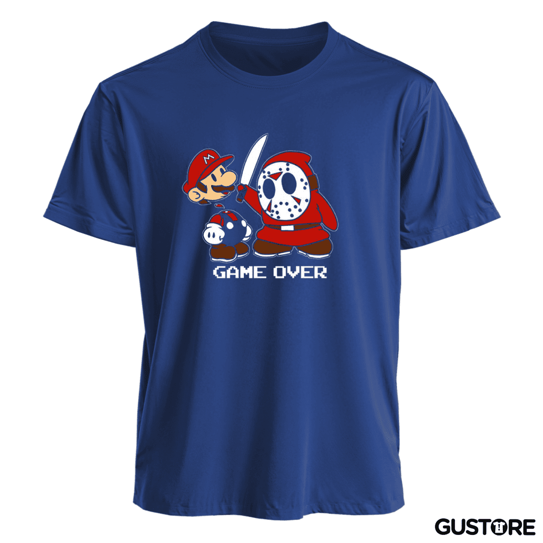 Polera Super bigote game over 