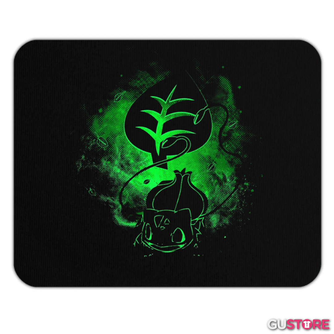 Mousepad bulbasaur green