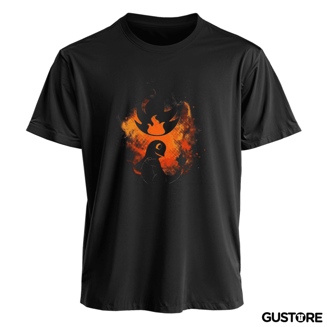 Polera Charmander orange 