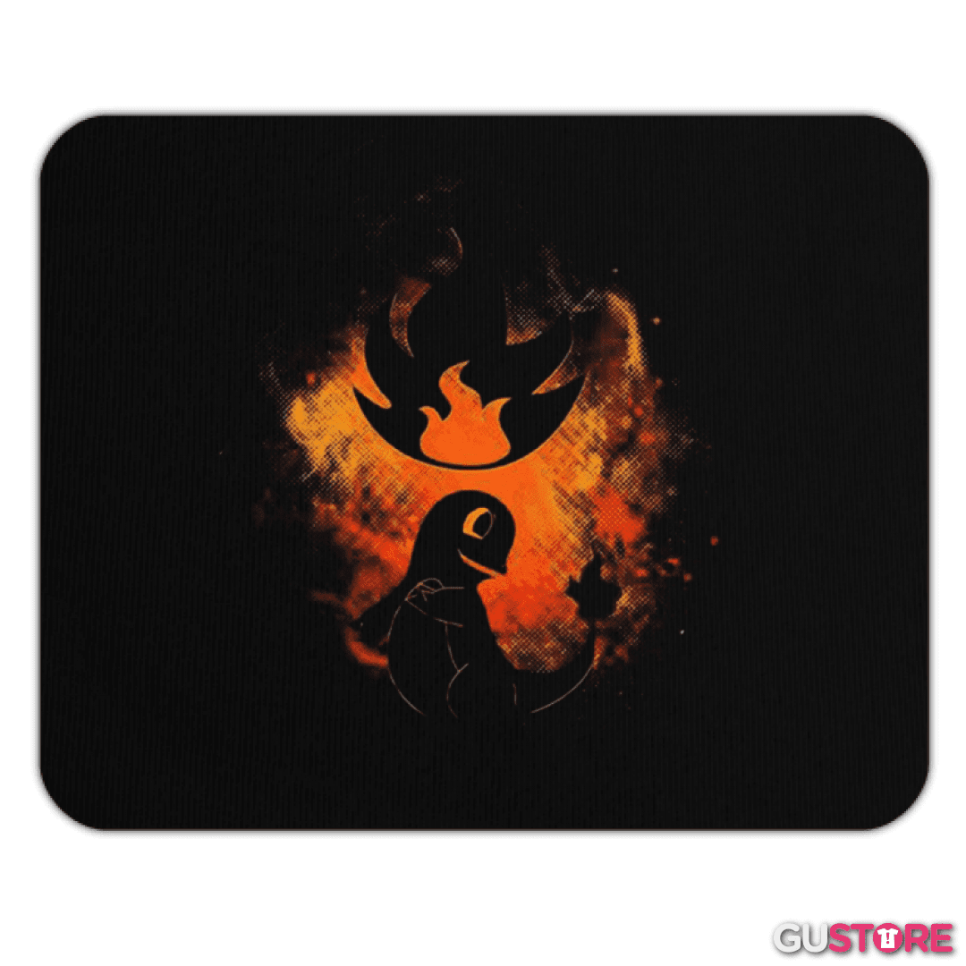 Mousepad Charmander orange 