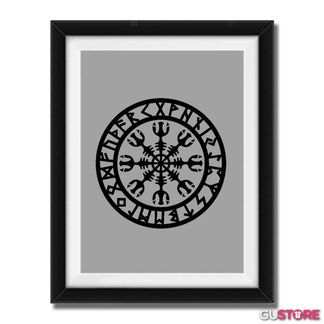 Cuadro decorativo Escudo vikingo