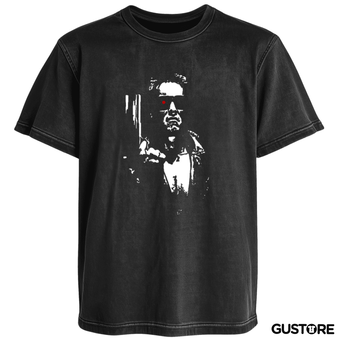 Polera desgastada Hasta la vista baby
