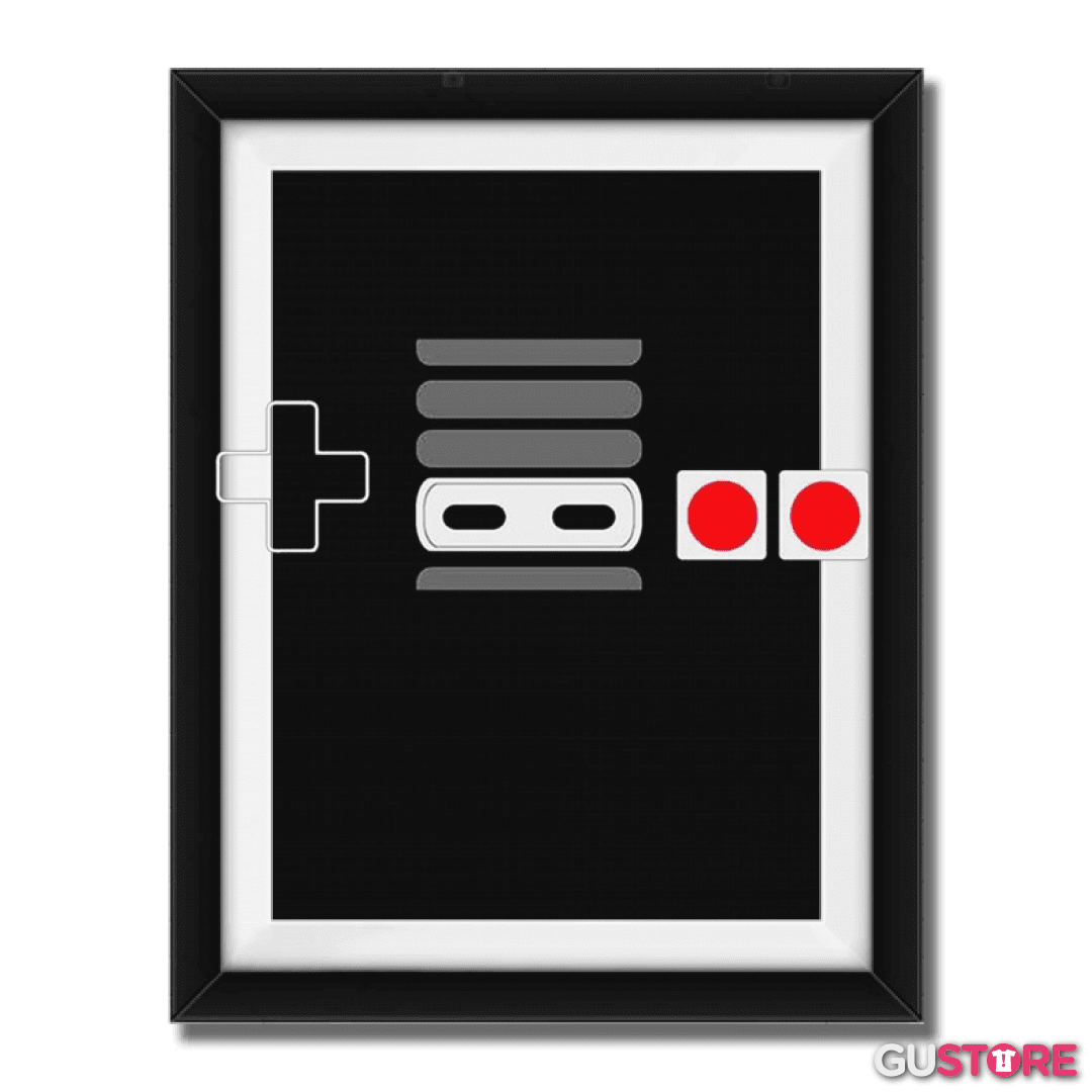 Cuadro decorativo Control nes