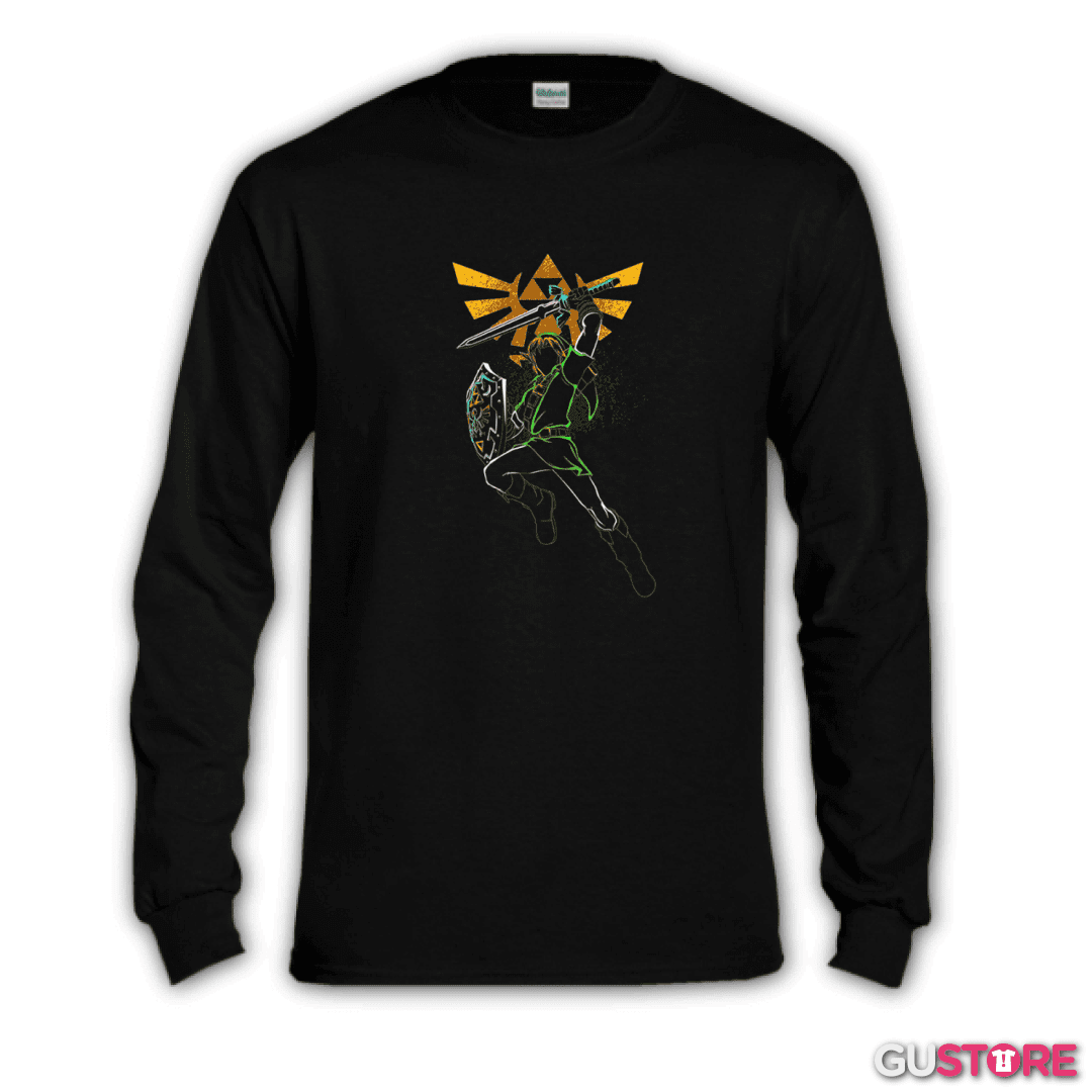 Polera manga larga Link Saltando