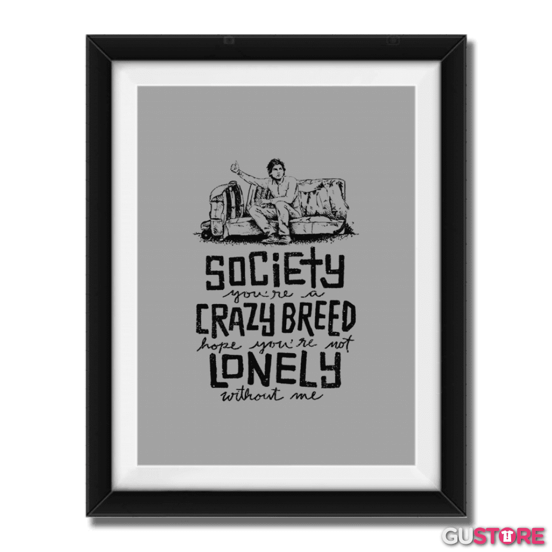 Cuadro decorativo Into the wild society