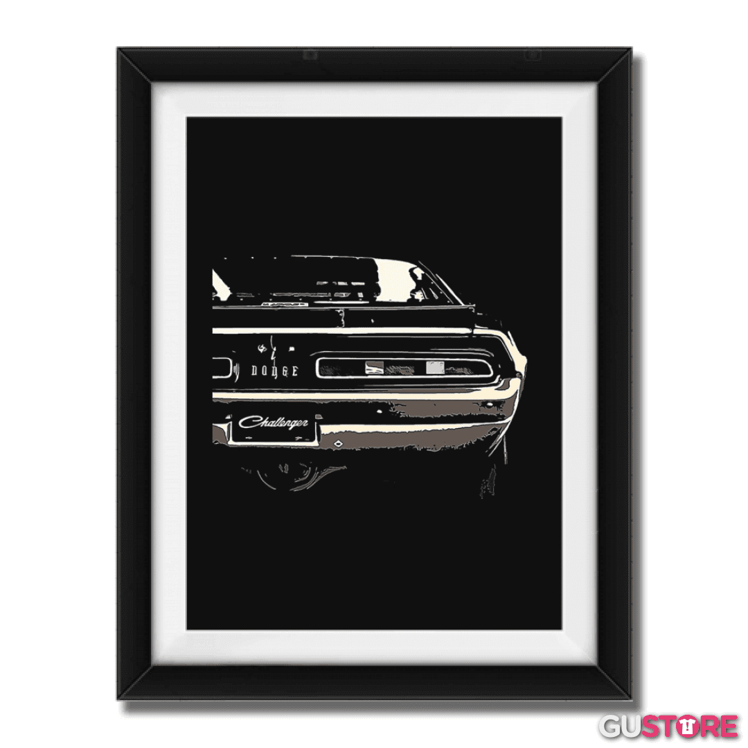 Cuadro decorativo Dodge Challenger