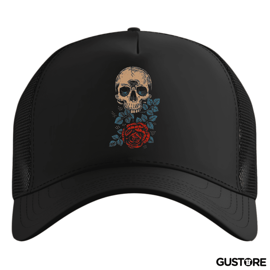 Gorro Skull and roses