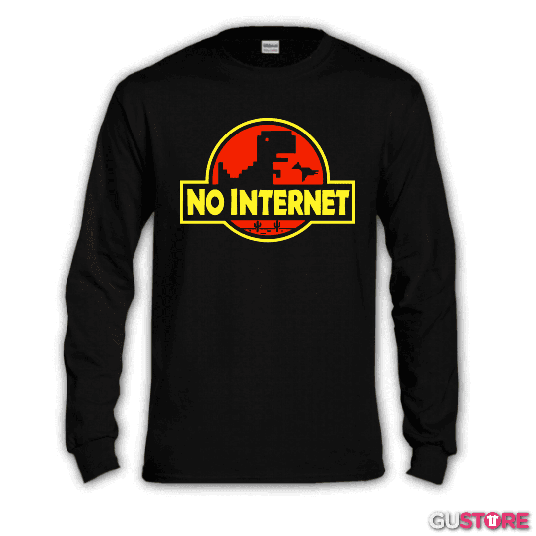 Polera manga larga No internet