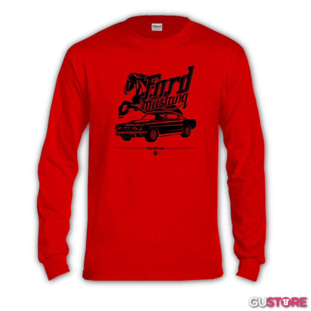 Polera manga larga Ford Mustang