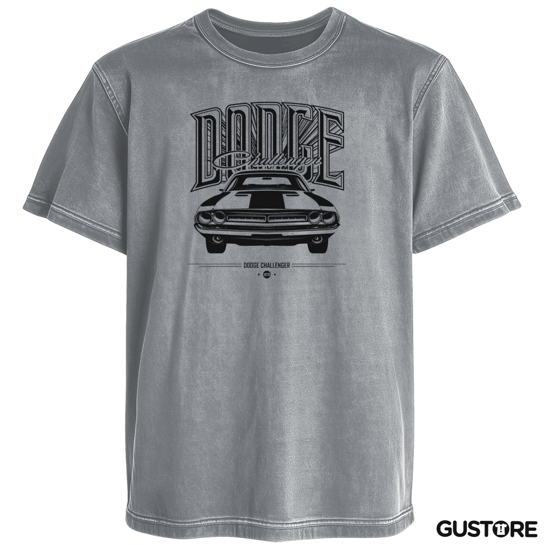 Polera desgastada Dodge Challenger 2