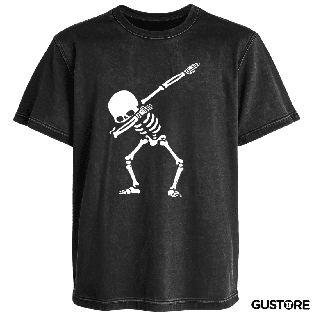 Polera desgastada Esqueleto 2