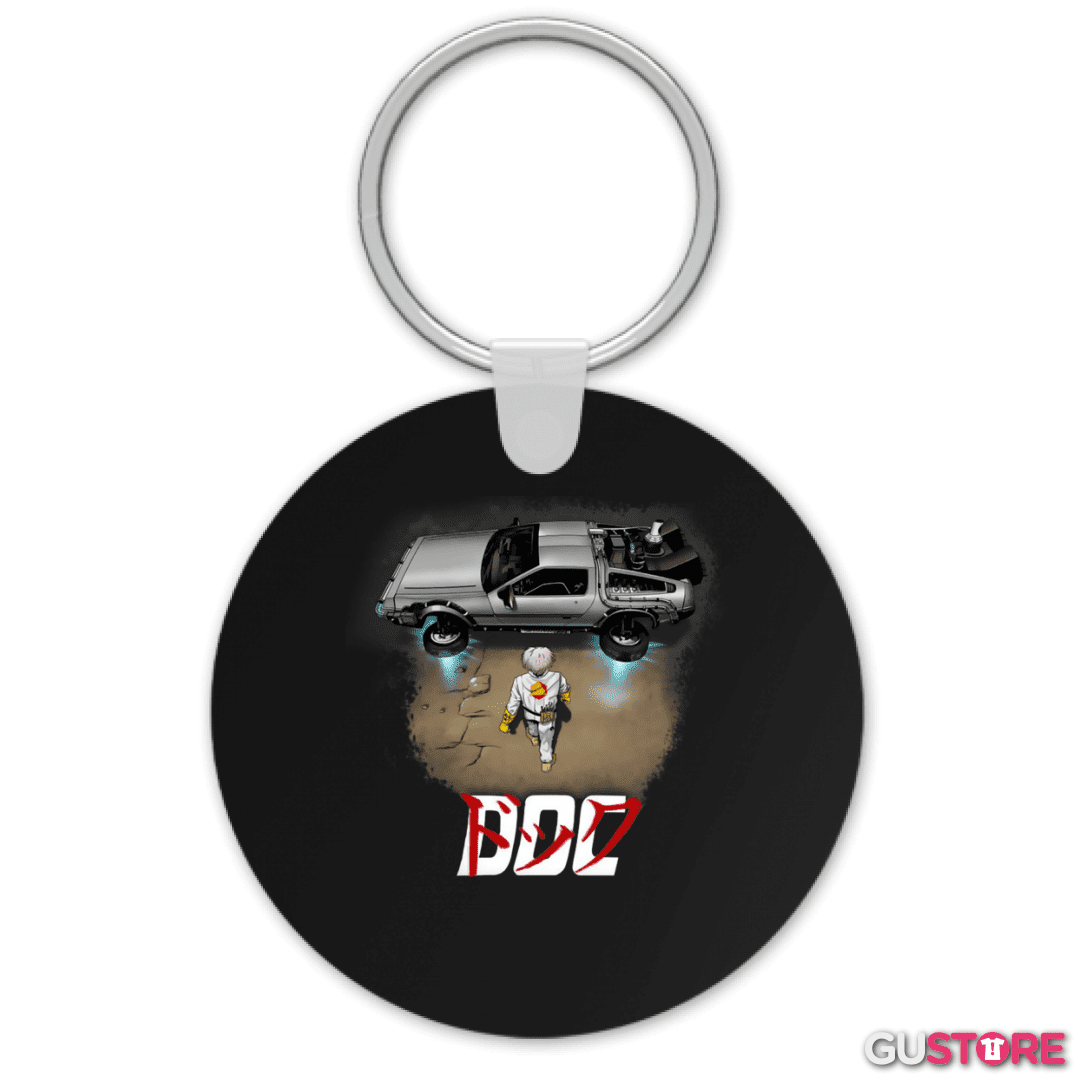 Llavero Delorean Doc 