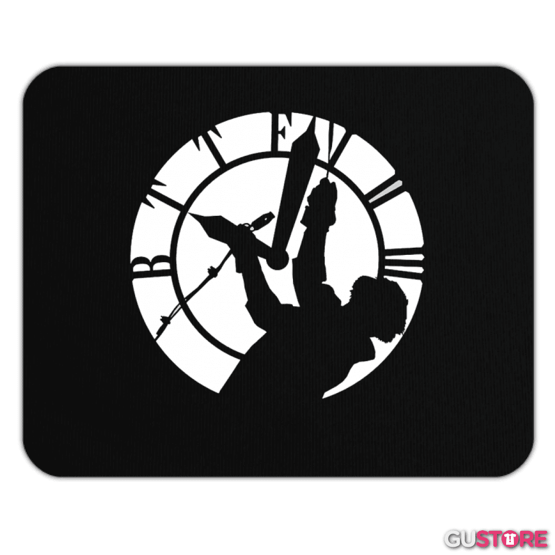 Mousepad BTTF CLOCK
