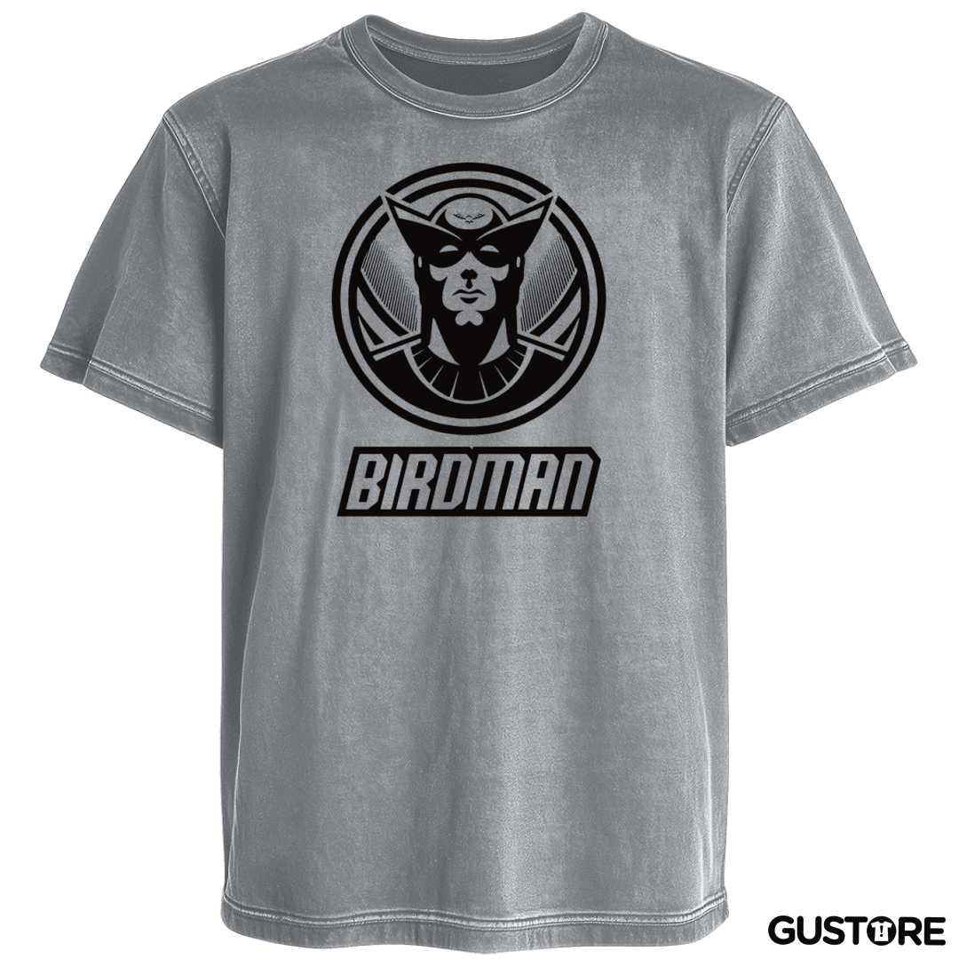 Polera desgastada Birdman