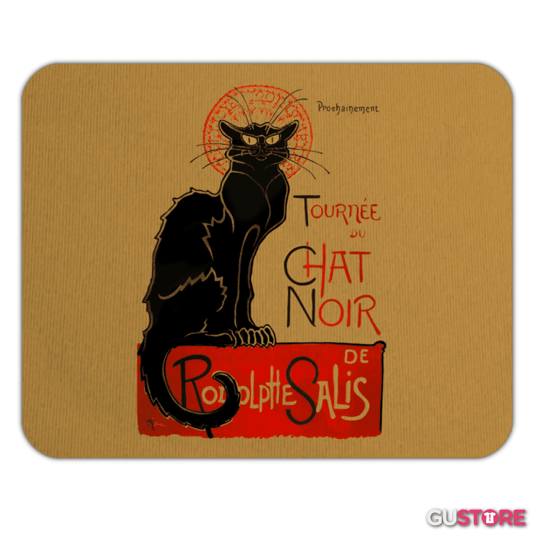 Mousepad Le chat noir