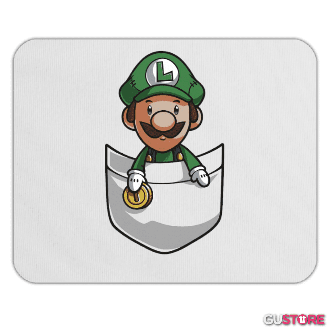 Mousepad Luigi de bolsillo