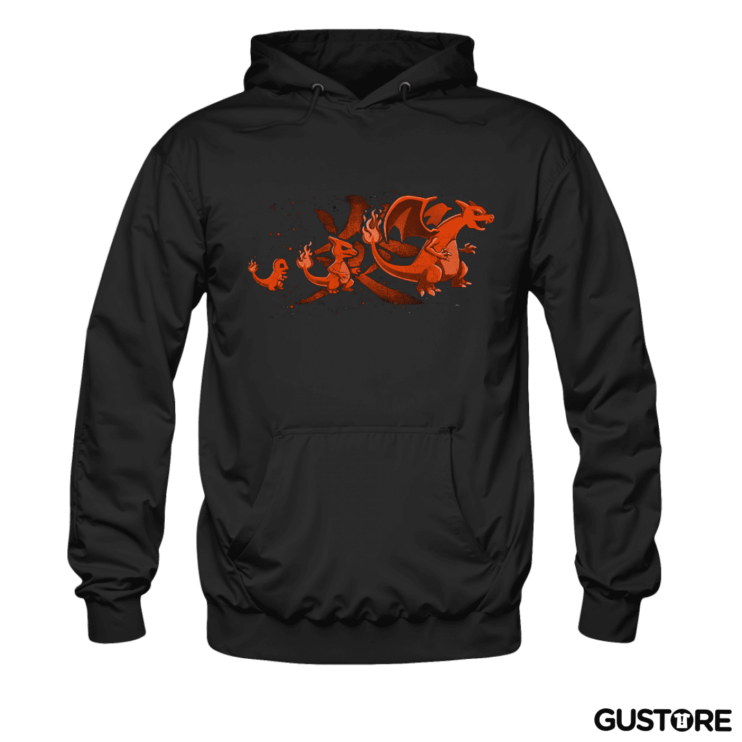 Polerón Canguro Charmander evolution