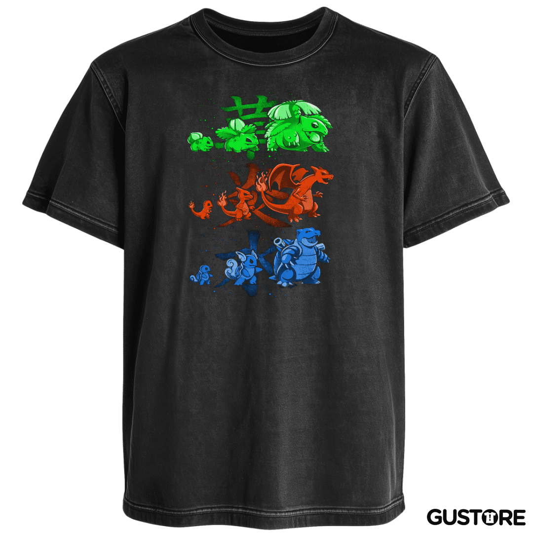 Polera desgastada Starter evolution