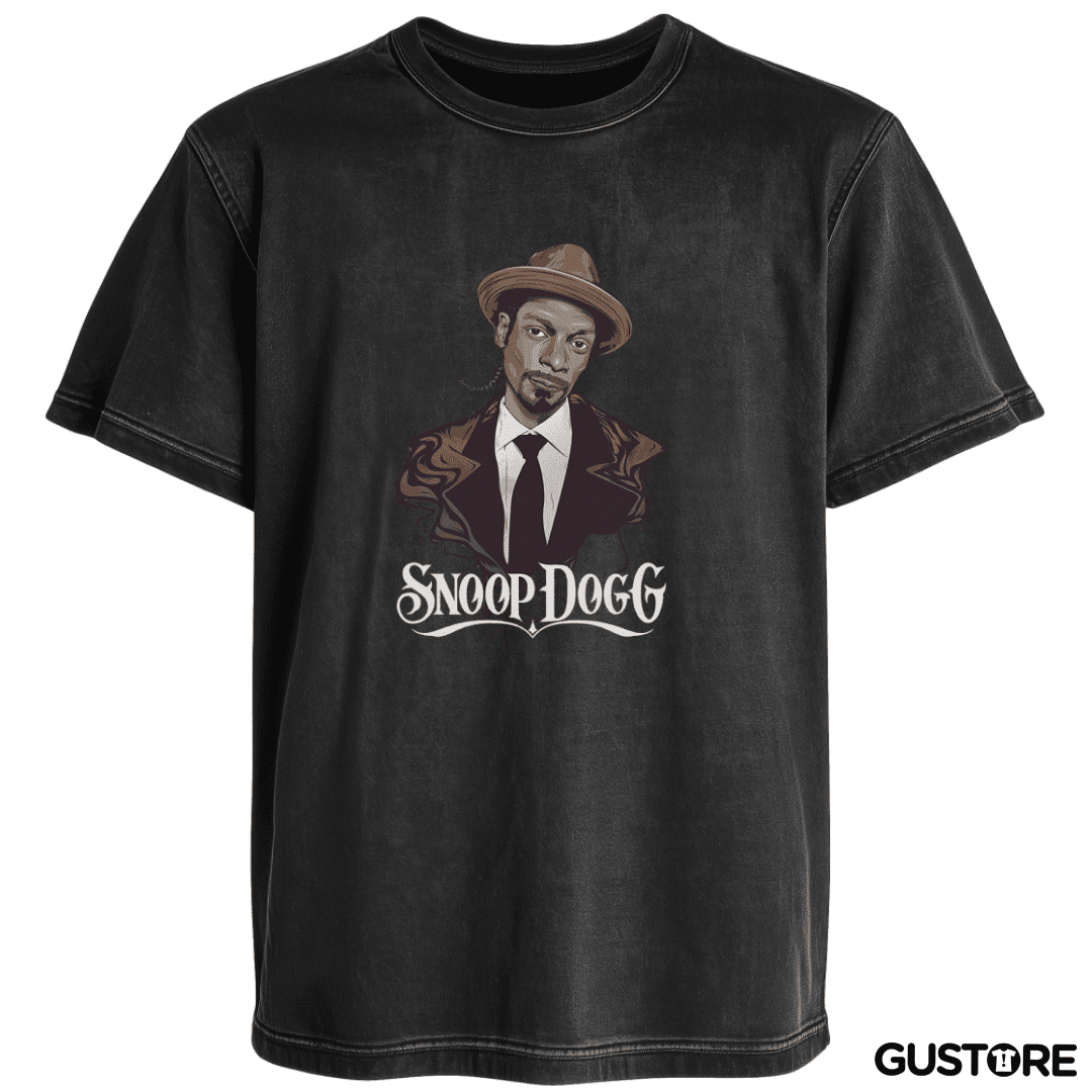 Polera desgastada PIMP Snoop Dogg
