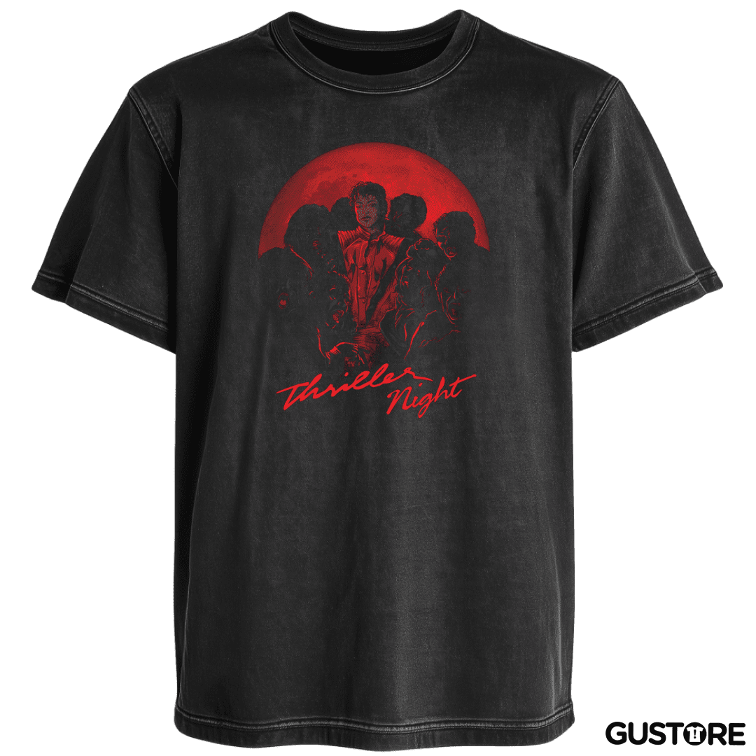 Polera desgastada Thriller Night 