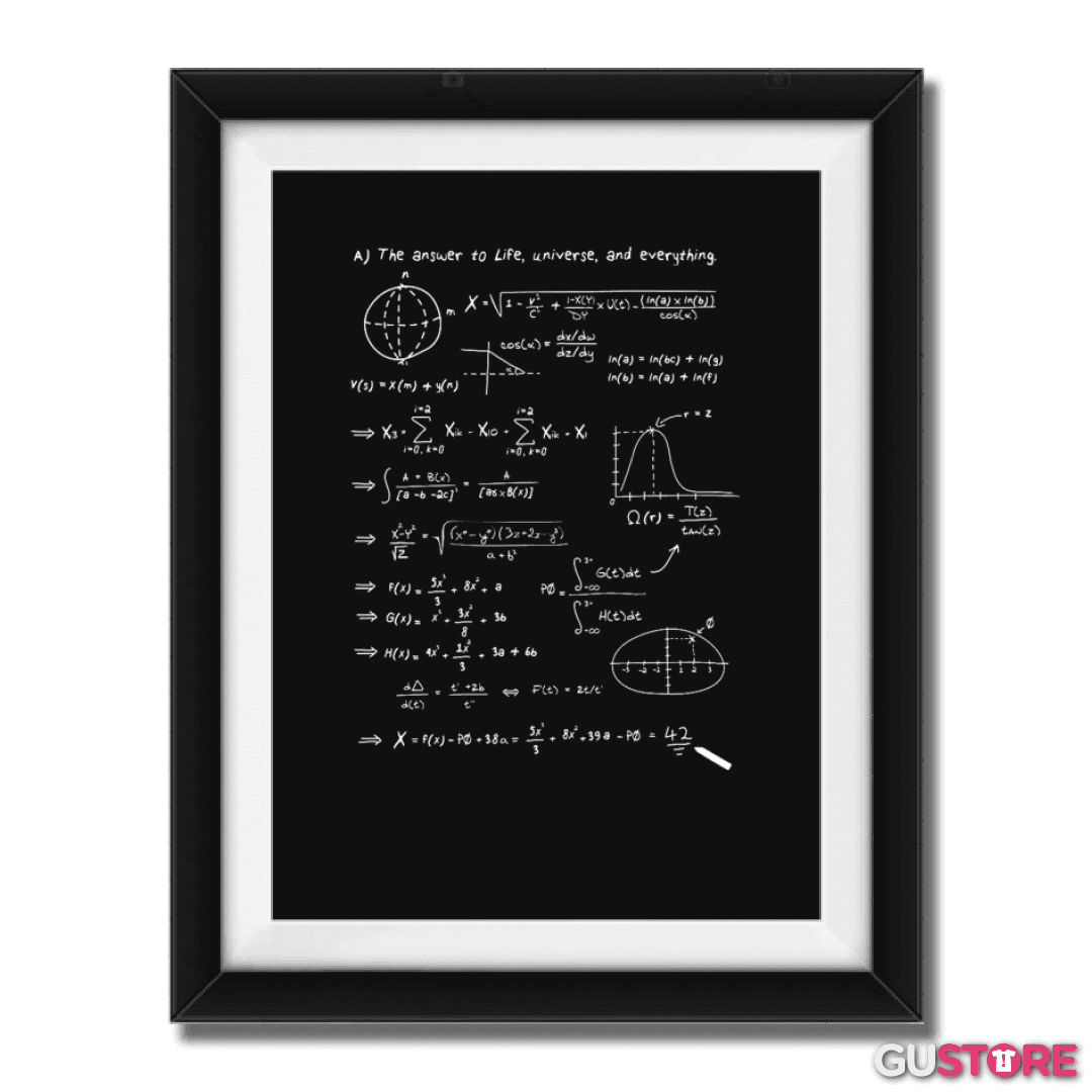Cuadro decorativo El significado de la vida