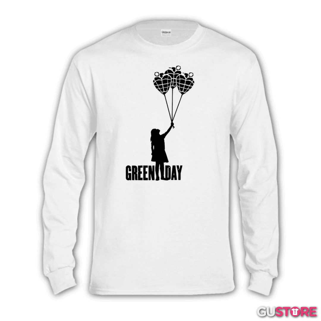 Polera manga larga Green day