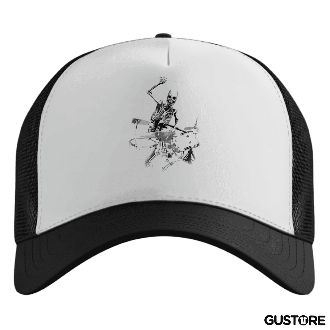 Gorro esqueleto drummer 