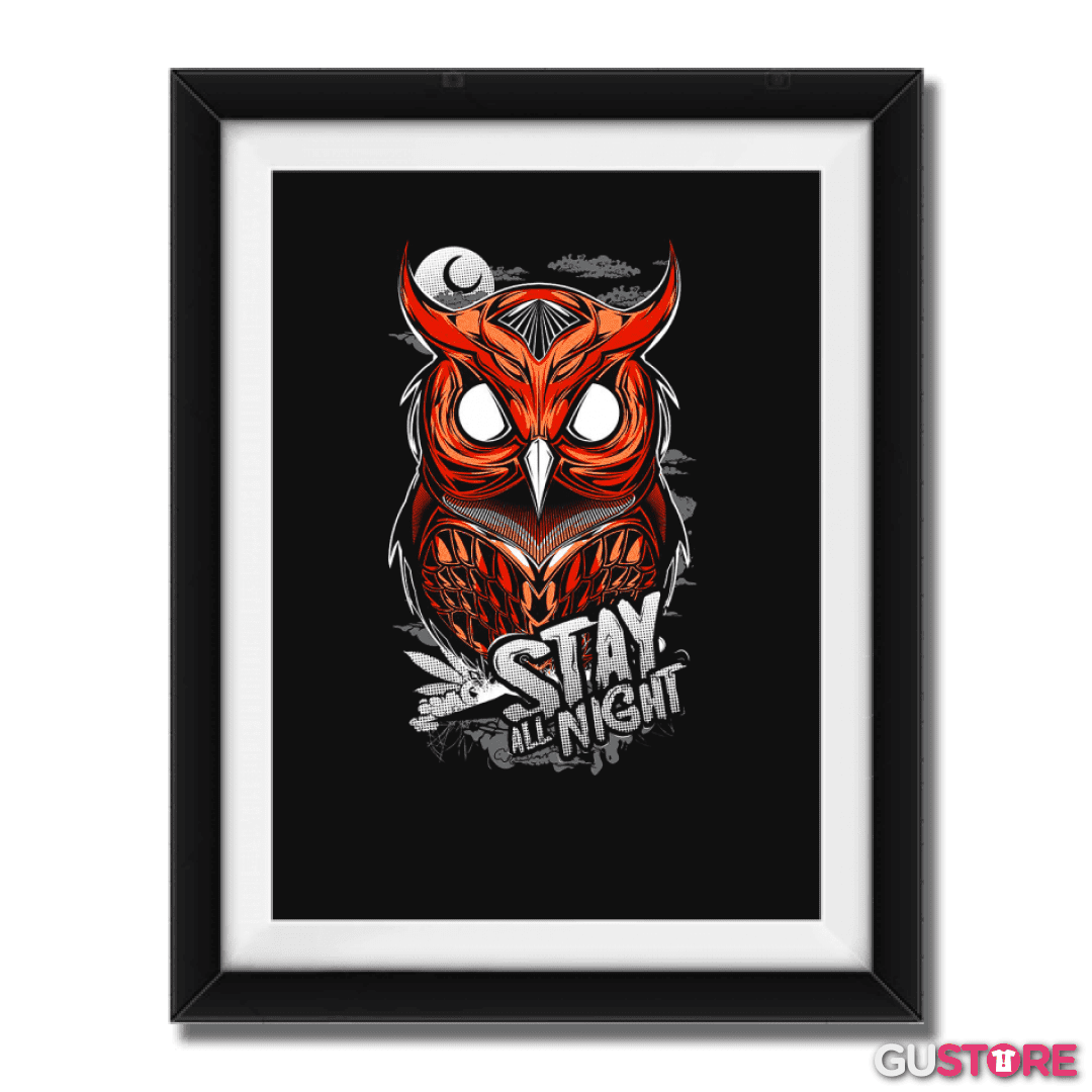 Cuadro decorativo Buho 2