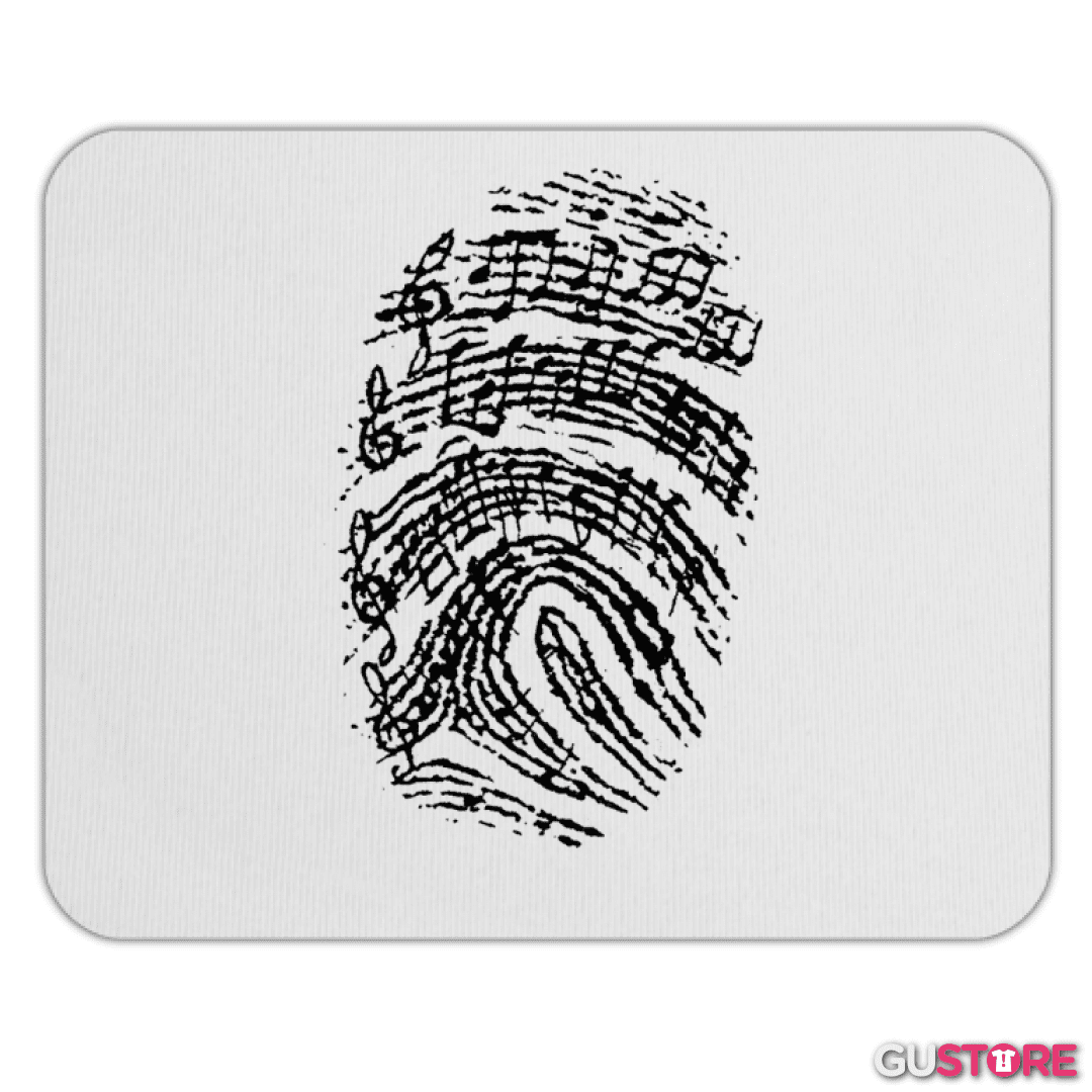 Mousepad Music Huella 