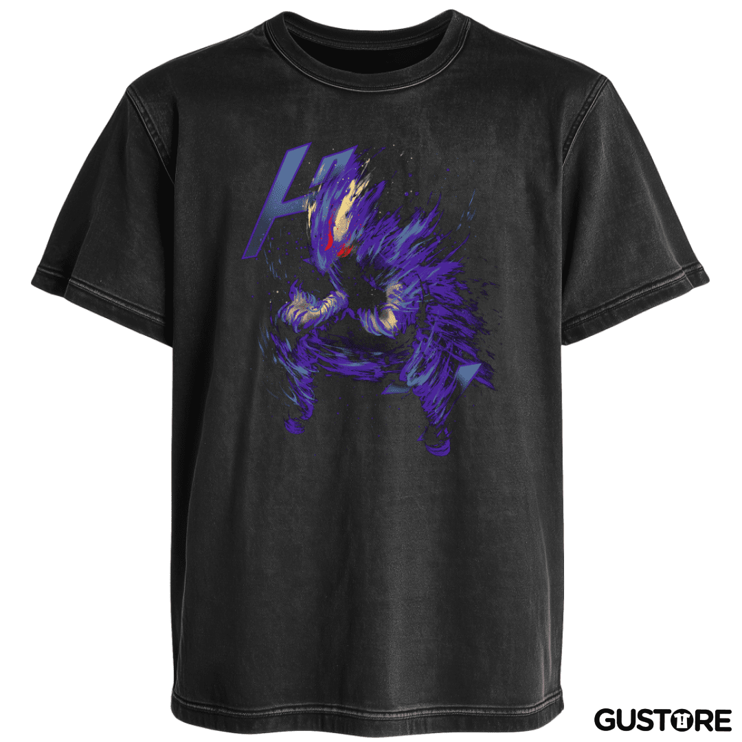 Polera desgastada Dark shadow