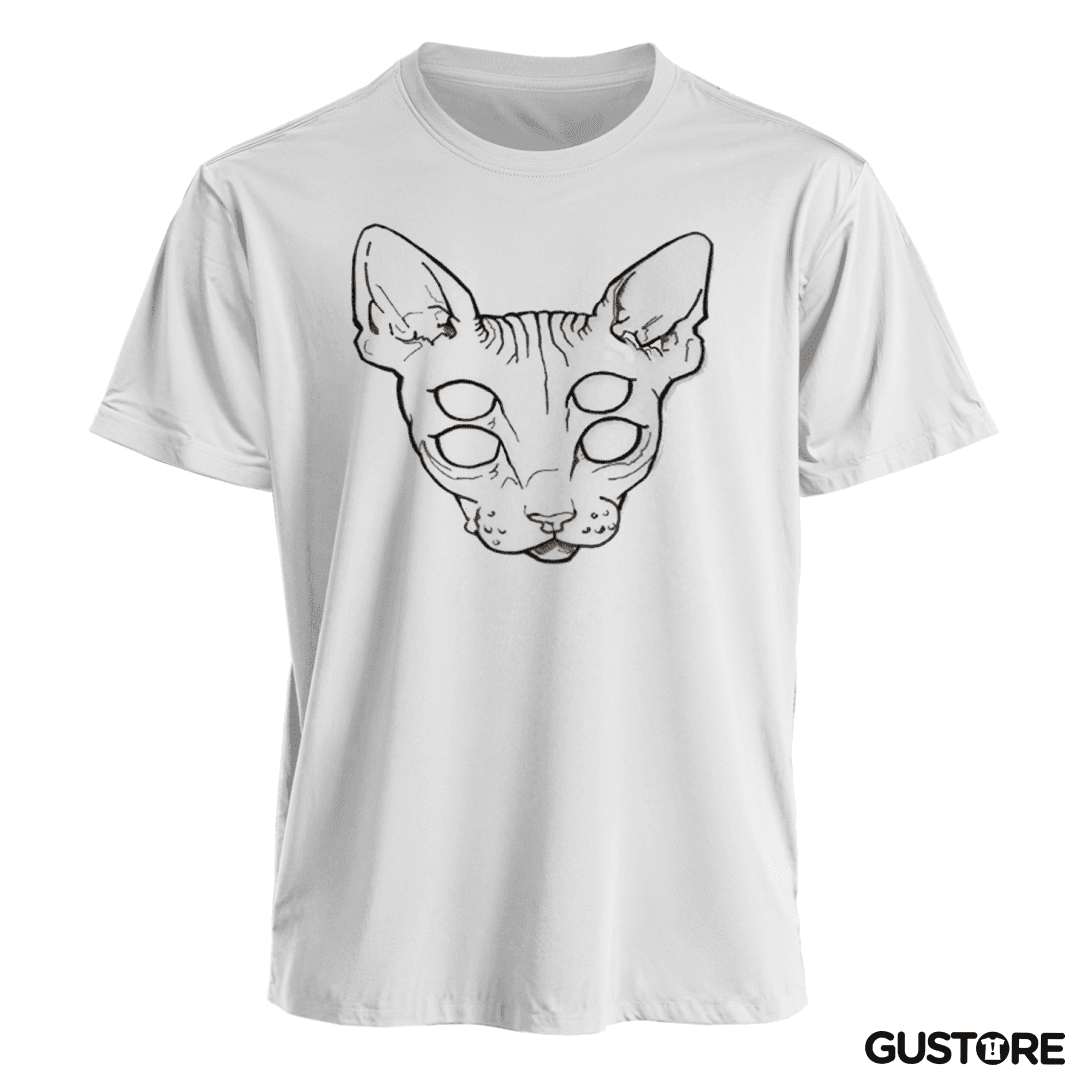 Polera Gato Ojos Efect