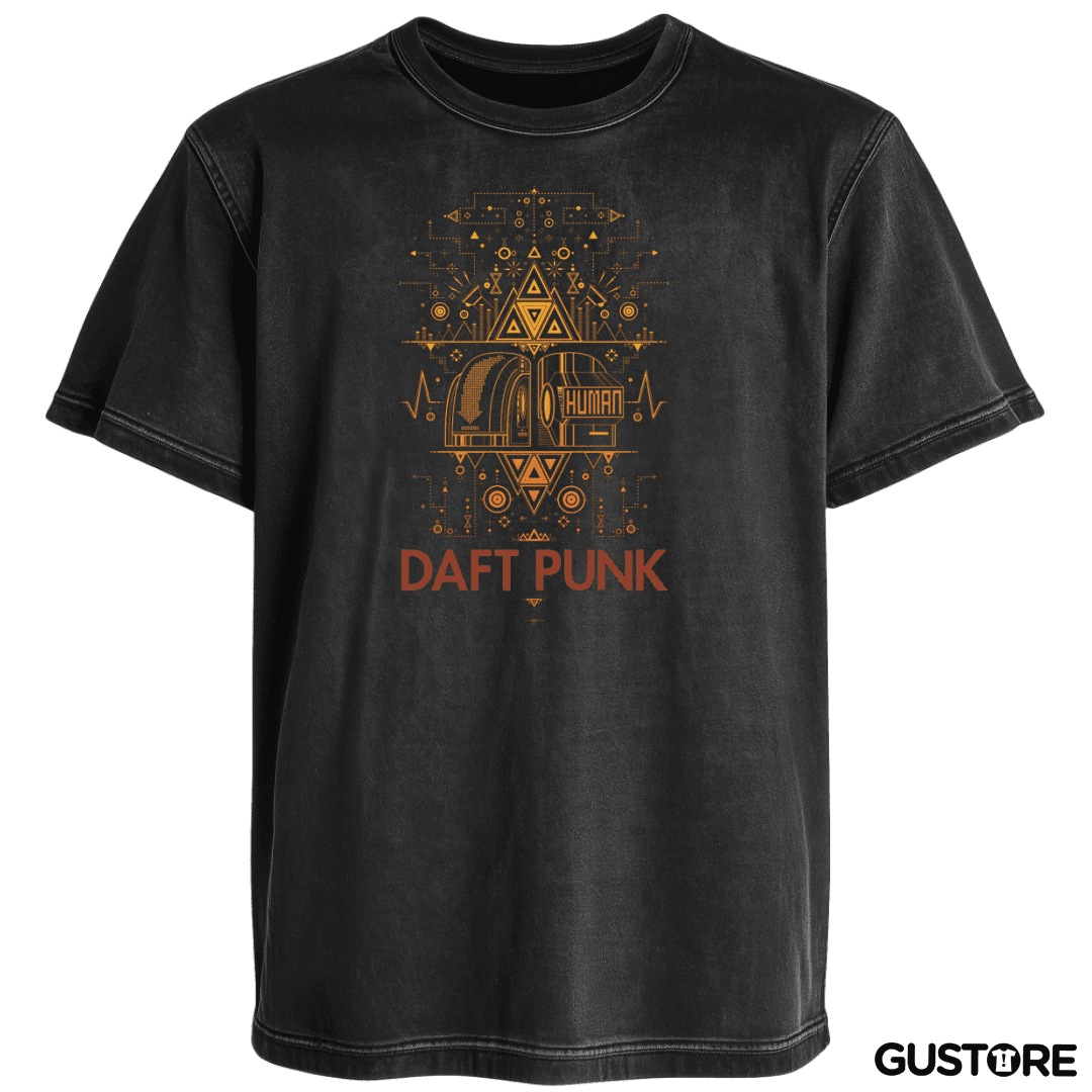 Polera desgastada Daft 2 
