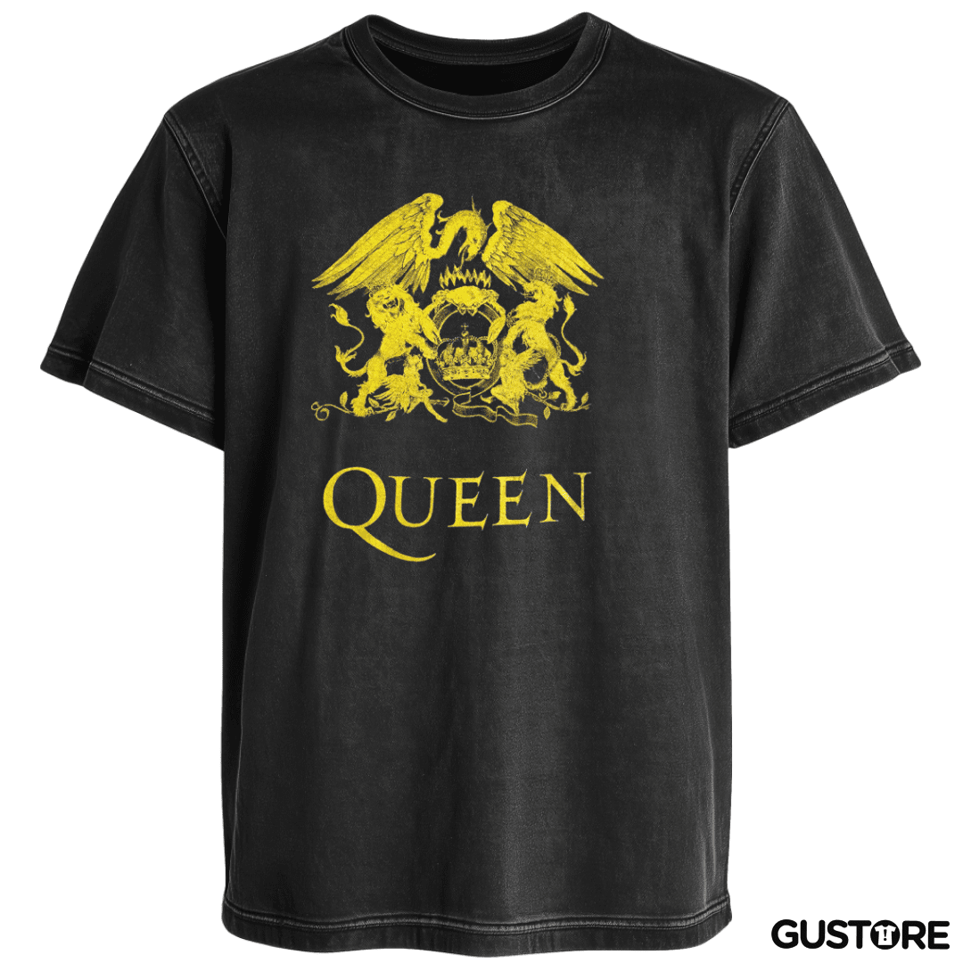 Polera desgastada Queen Escudo