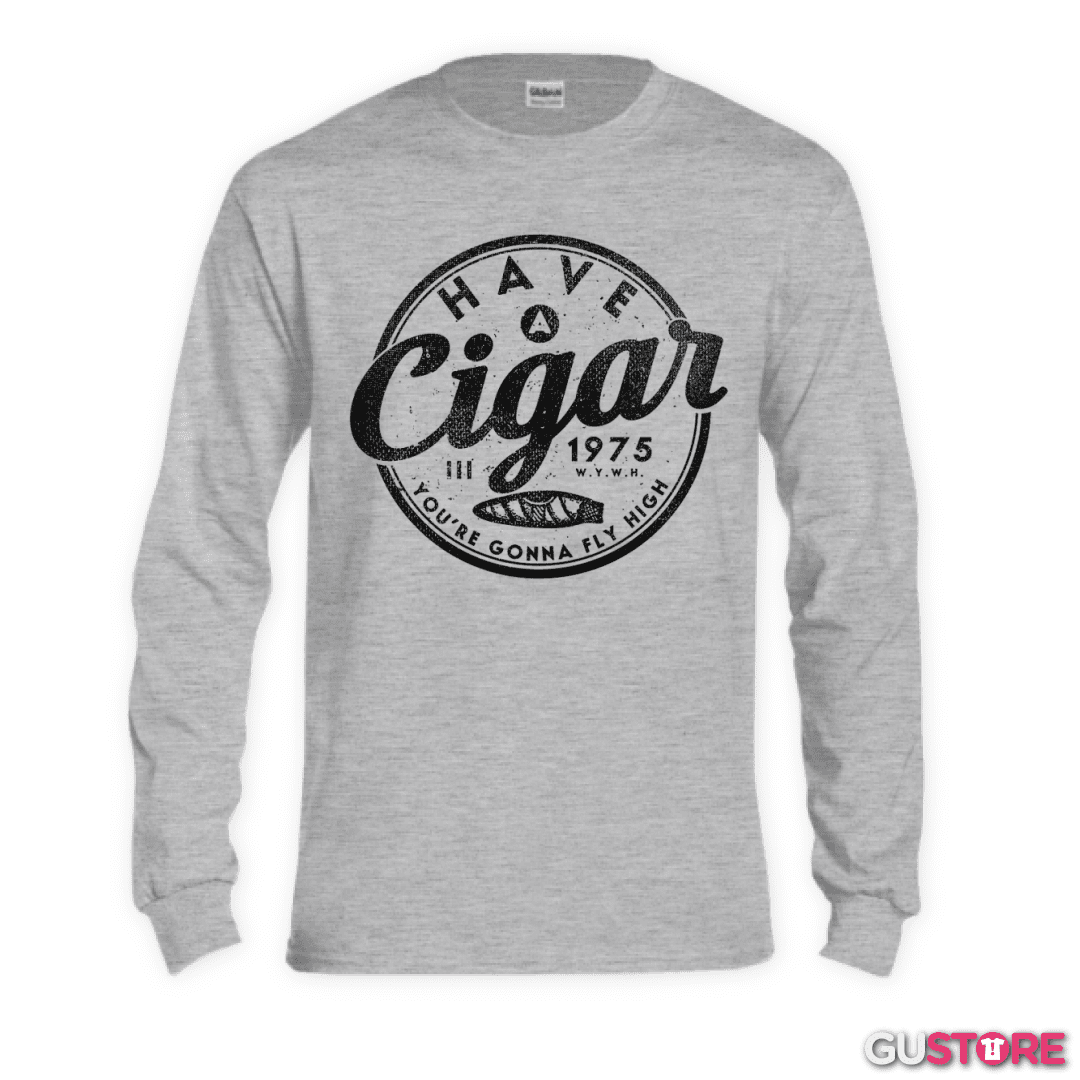 Polera manga larga Have a cigar