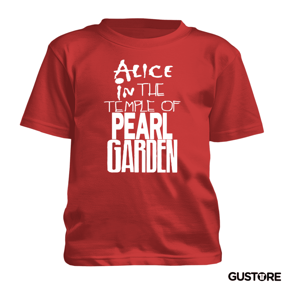 Polera de niño Alice in the temple of pearl garden