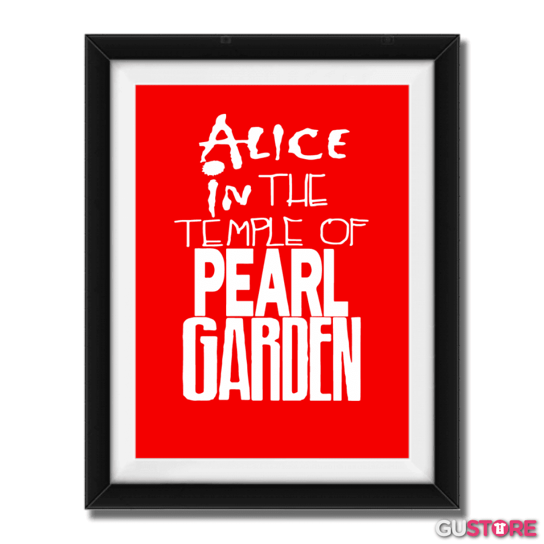 Cuadro decorativo Alice in the temple of pearl garden