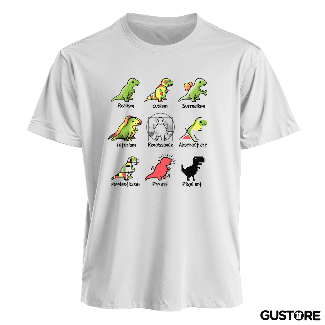 Polera Dino art