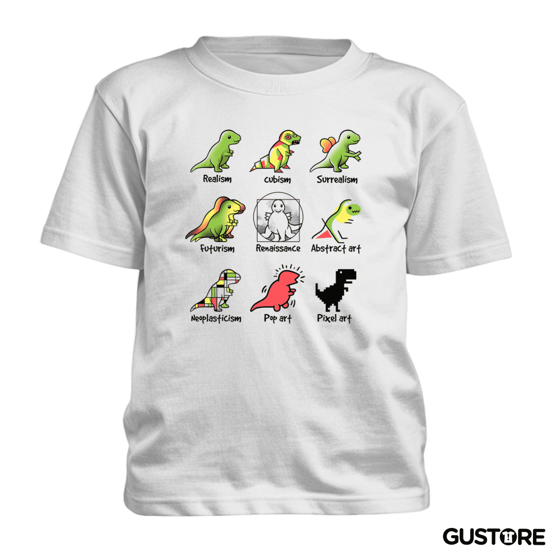 Polera de niño Dino art