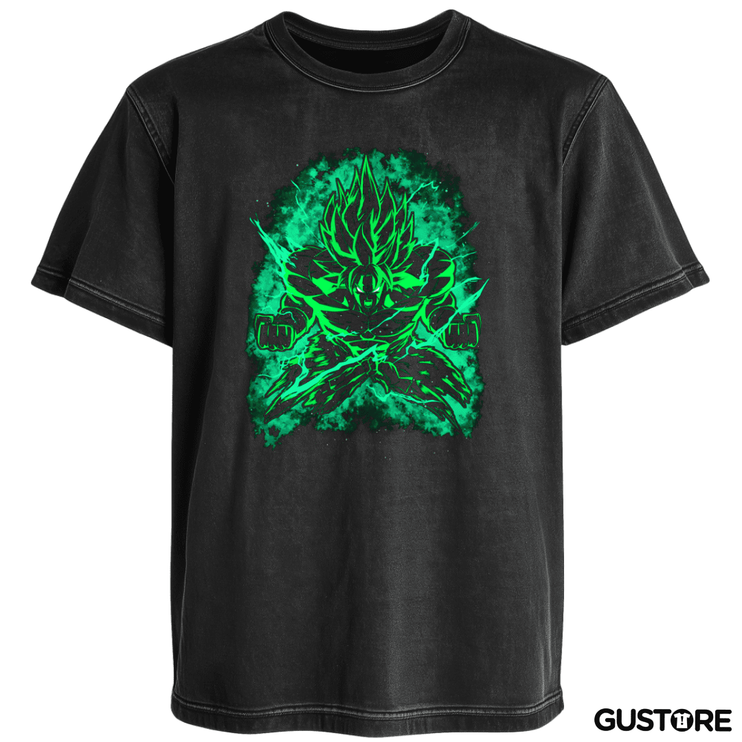Polera desgastada broly 2