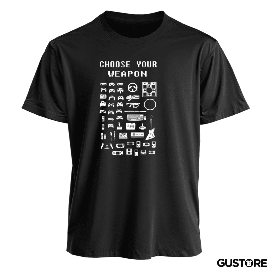 Polera Choose your weapon 