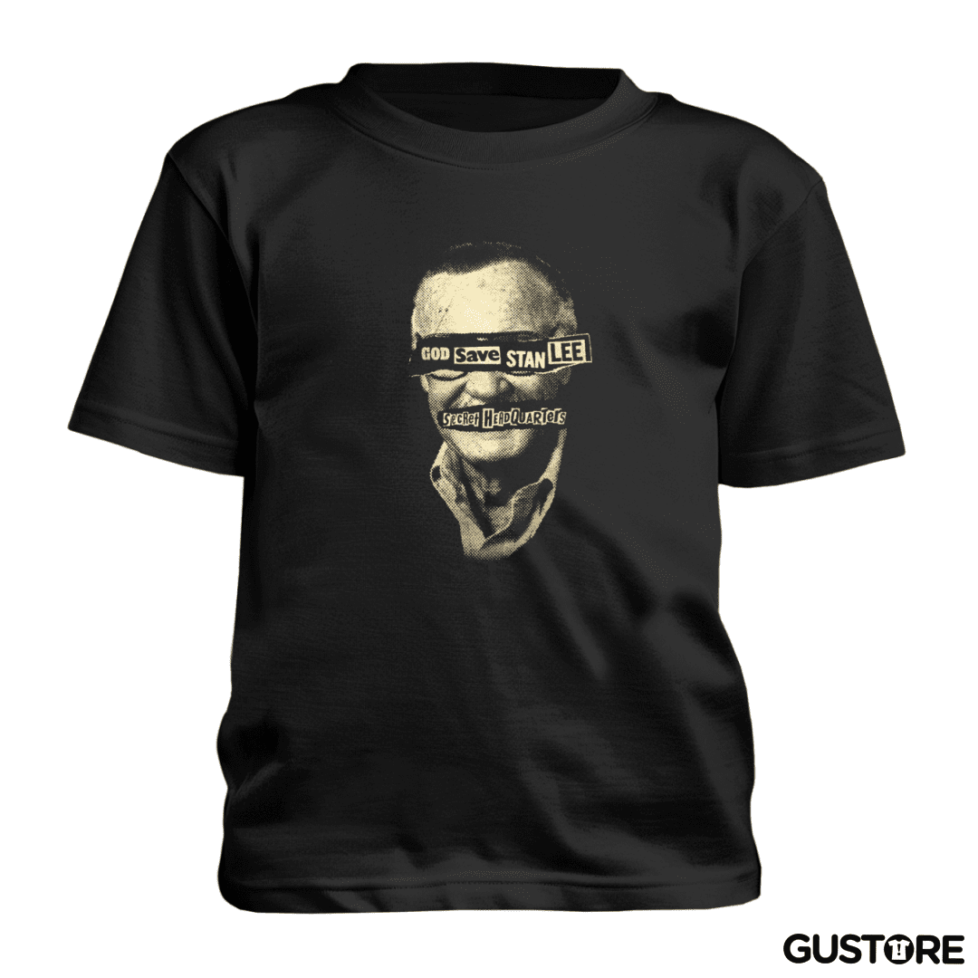 Polera de niño God save stan lee