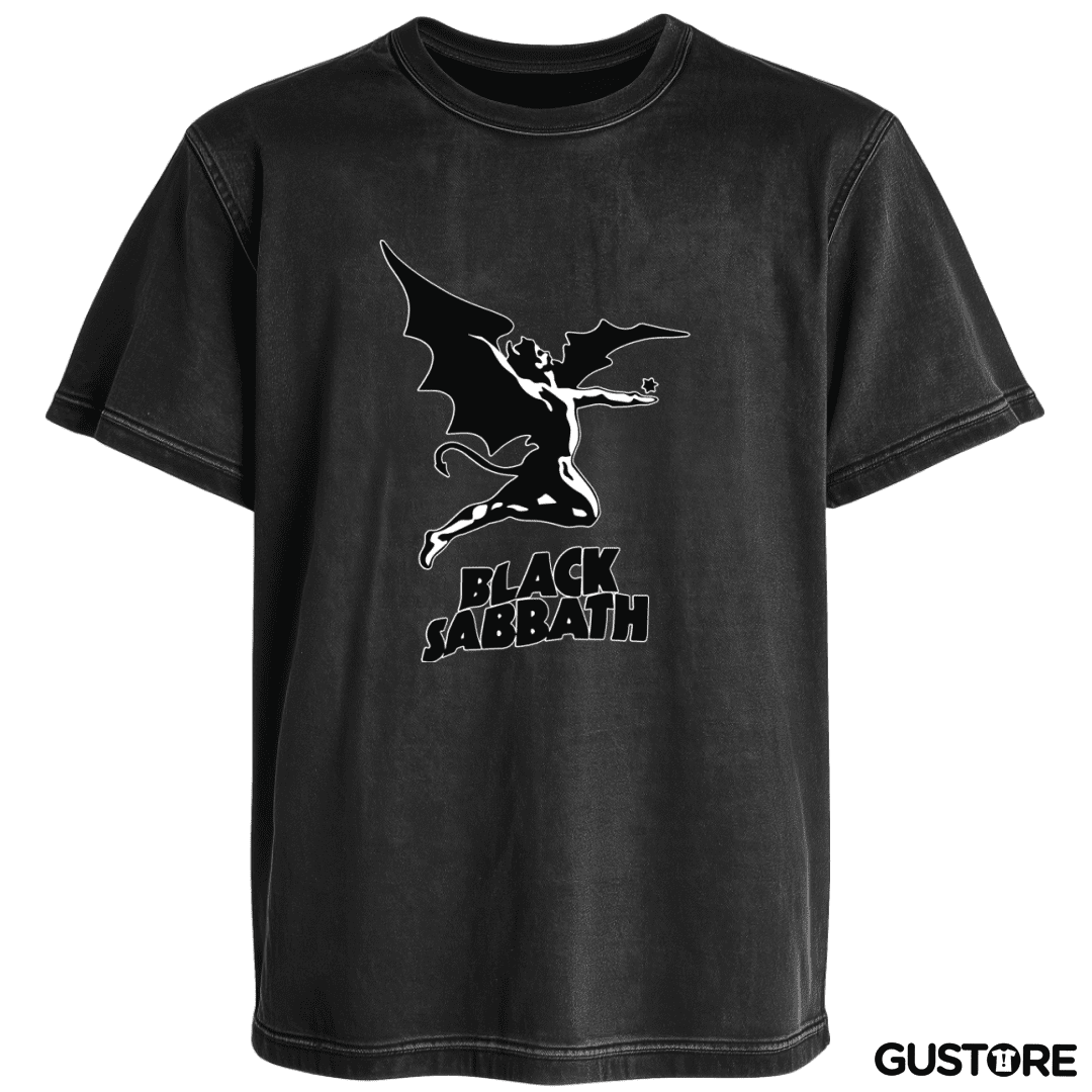 Polera desgastada Black Sabbath - Demon