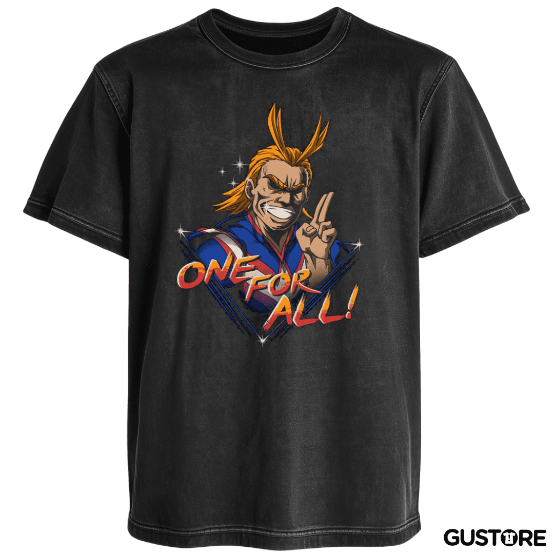 Polera desgastada One for all
