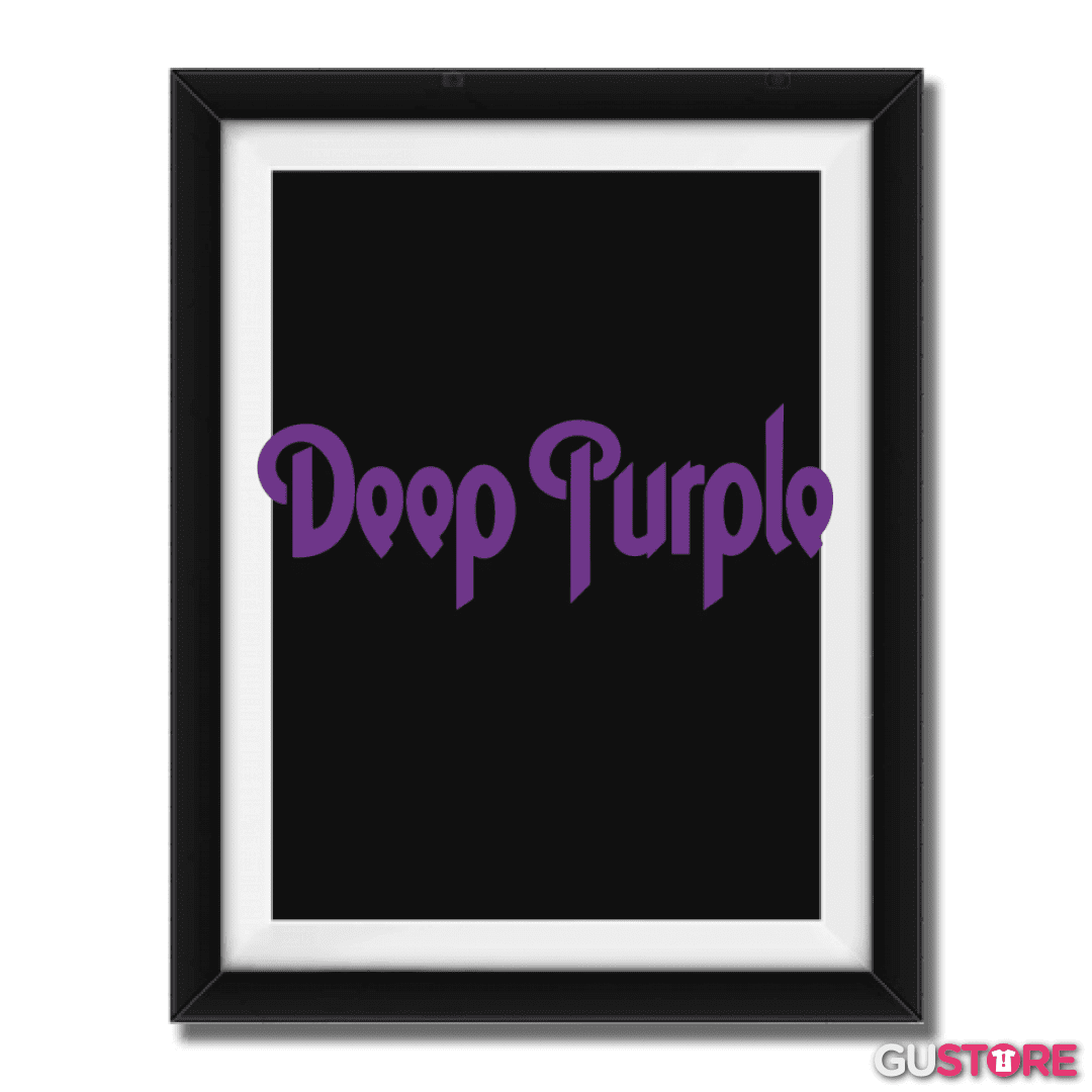 Cuadro decorativo Deep Purple - Logo