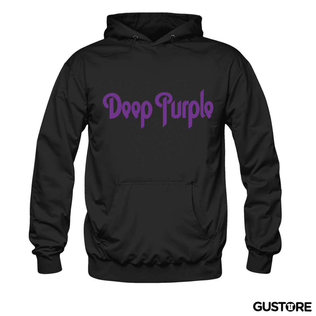 Polerón Canguro Deep Purple - Logo