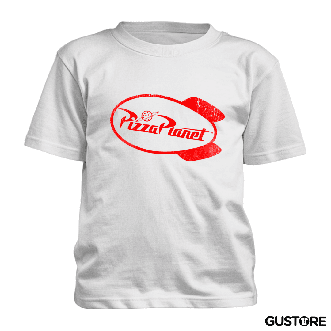 Polera de niño Pizza planeta