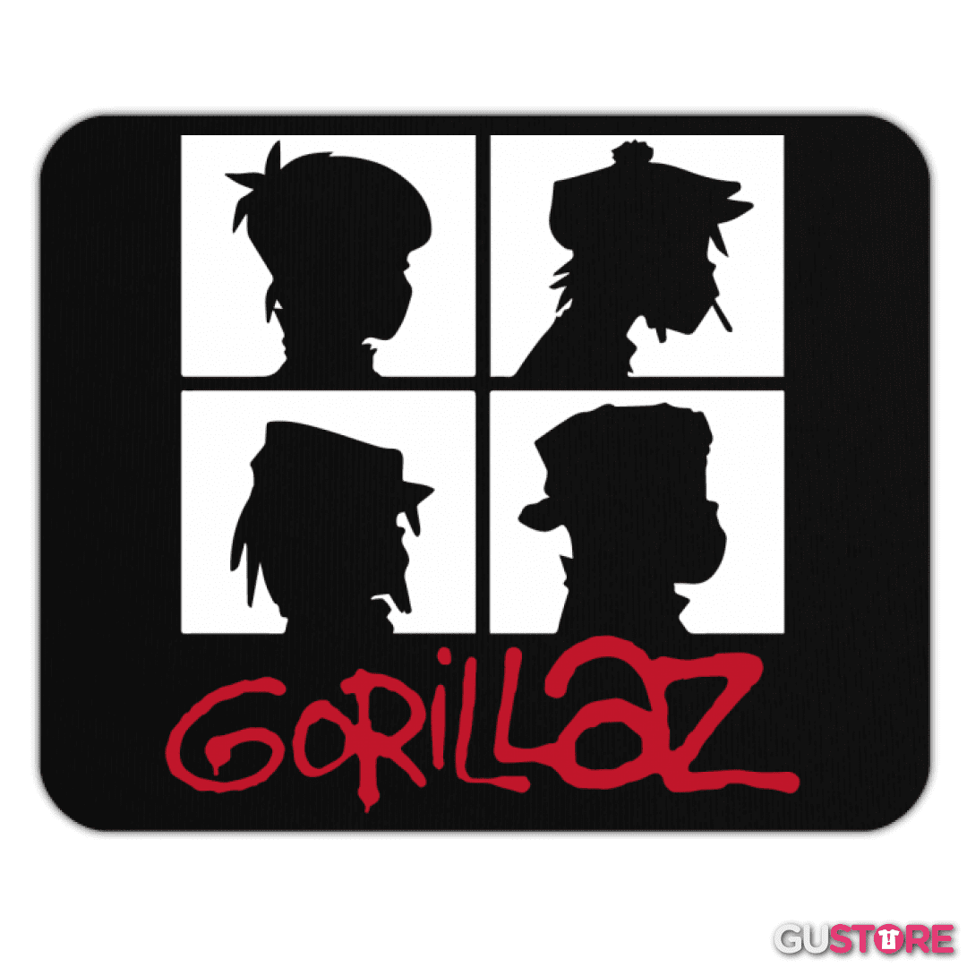 Mousepad Gorillaz - Demon Days B&W